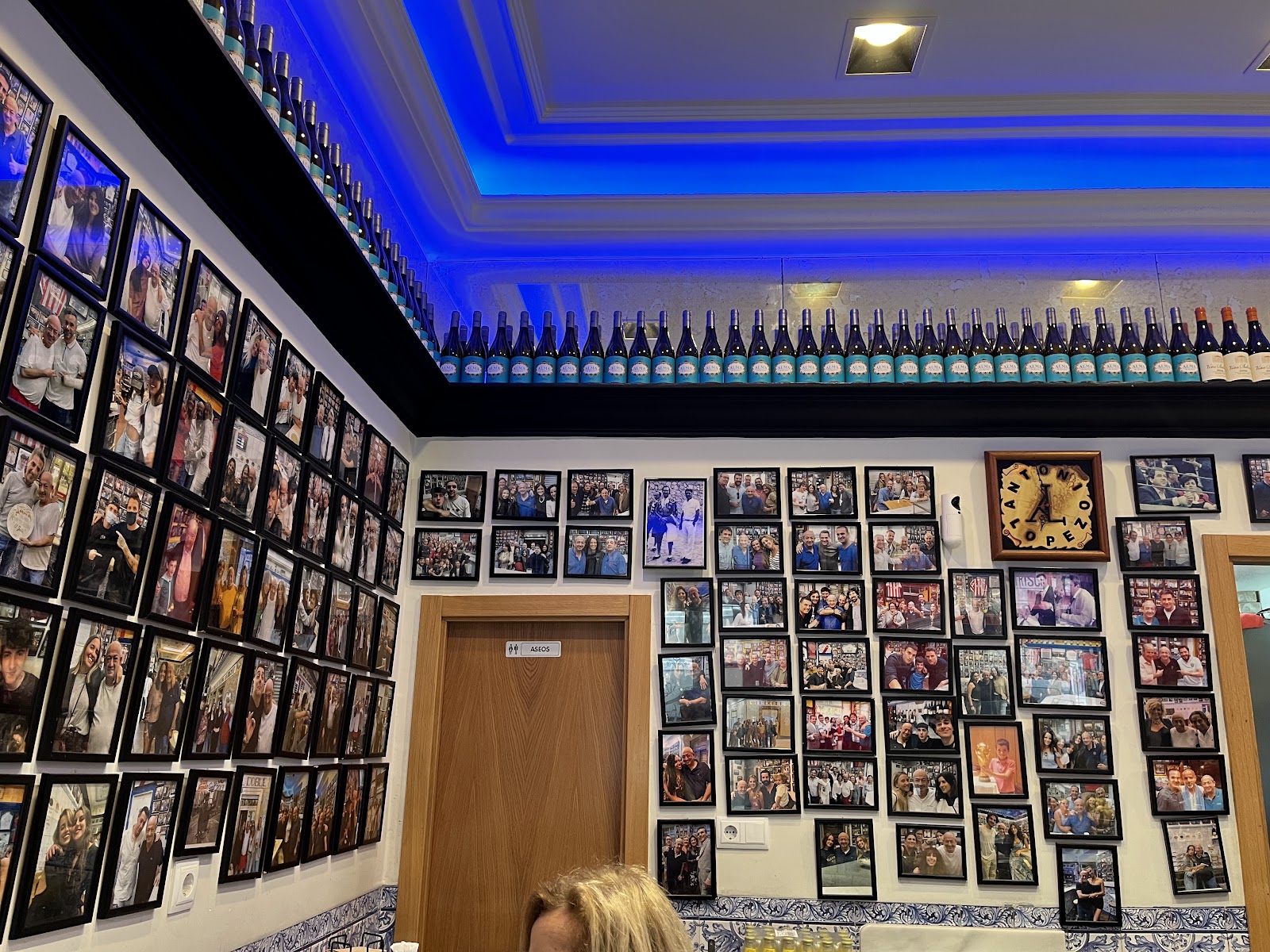 Bar interior detail
