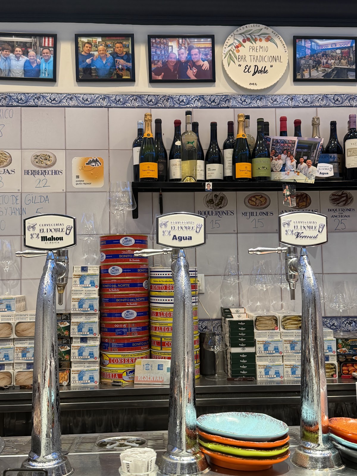 Bar interior detail