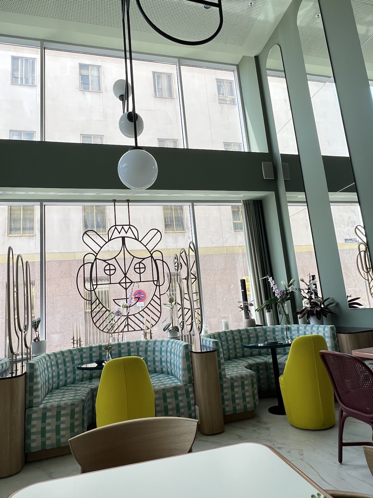 Bar interior detail