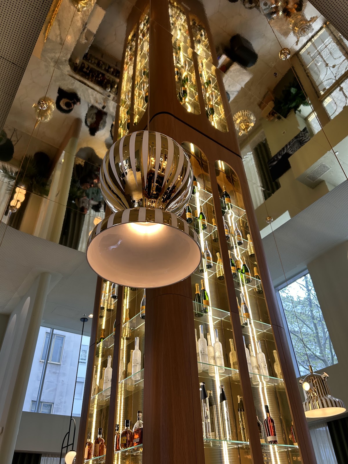 Bar interior detail