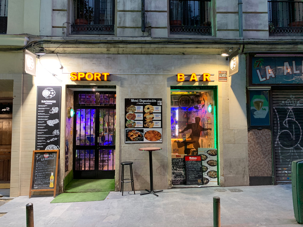 La Cervecería Deportiva, Madrid