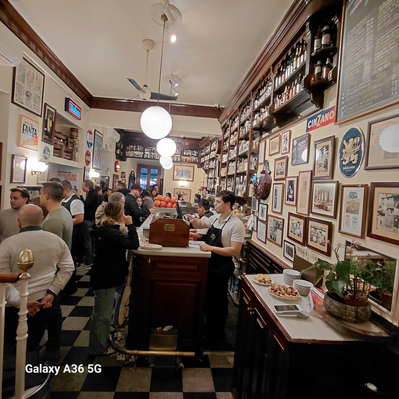 Traditional pub interior