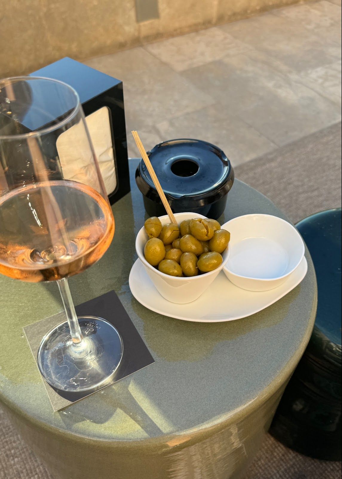 La Terraza del Urban rooftop bar Madrid at sunset