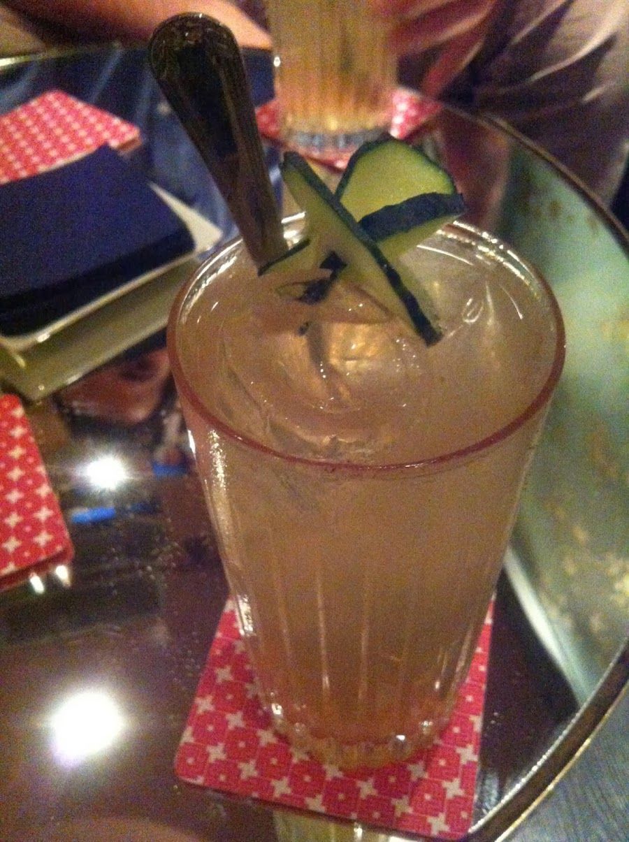 Le Cabrera cocktail at the bar