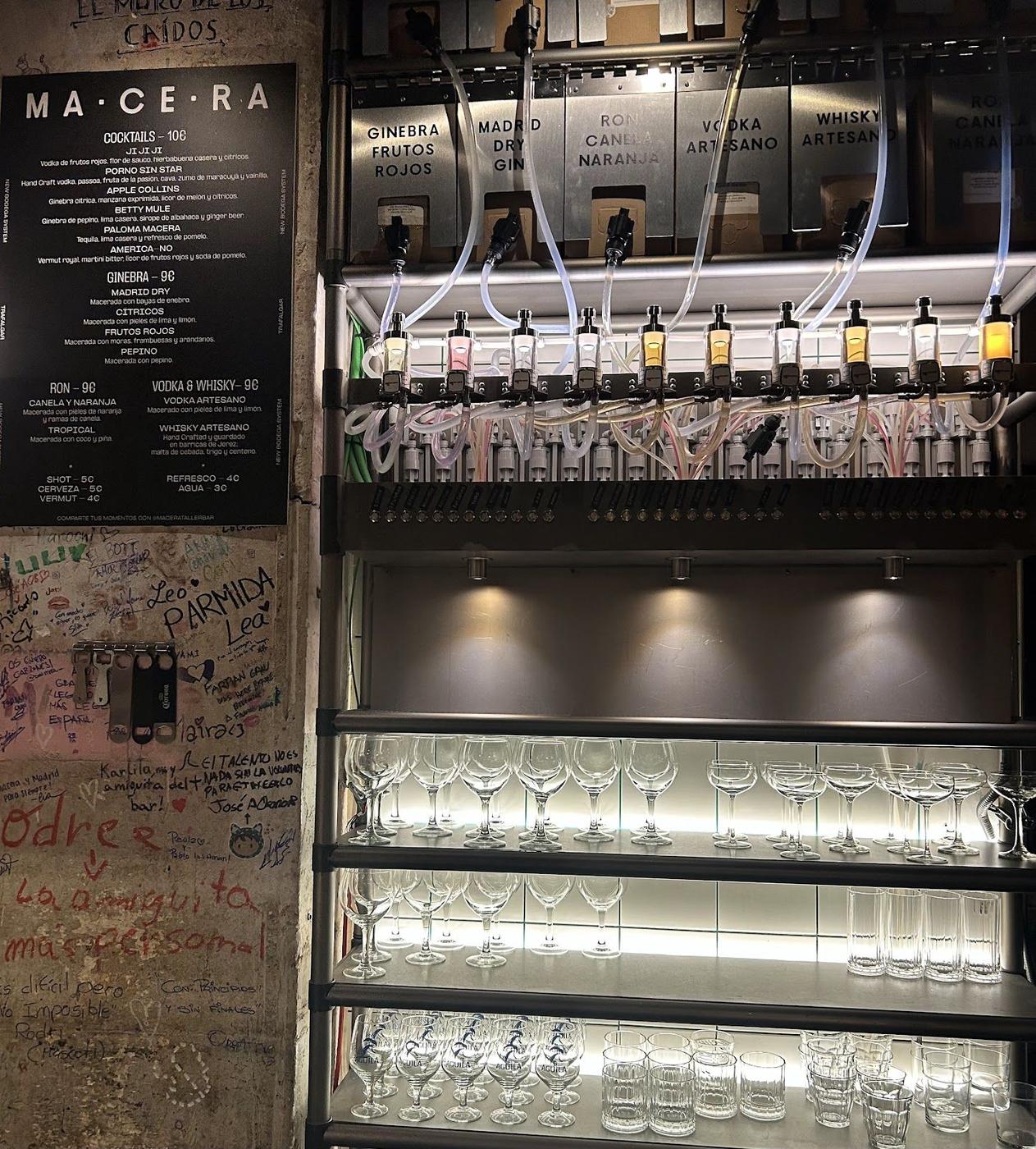 Macera Taller Bar, Madrid