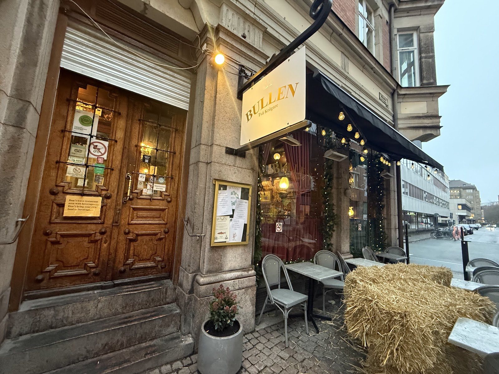 Bullen Malmö bar interior