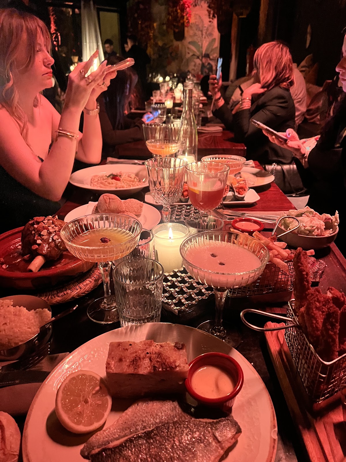 Ornate dinner show interior