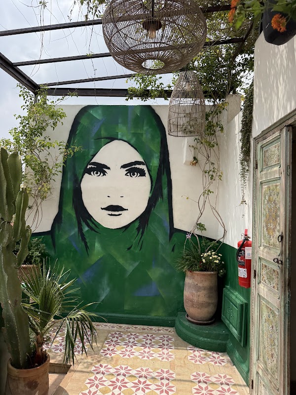 Nomad rooftop terrace above the spice square Marrakech