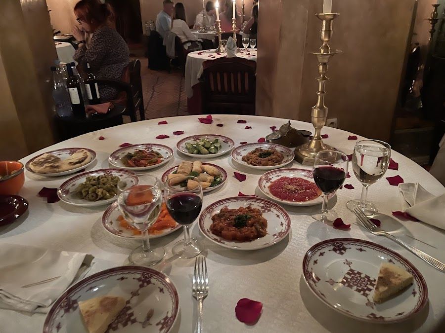 Le Tobsil Restaurant Marrakech interior