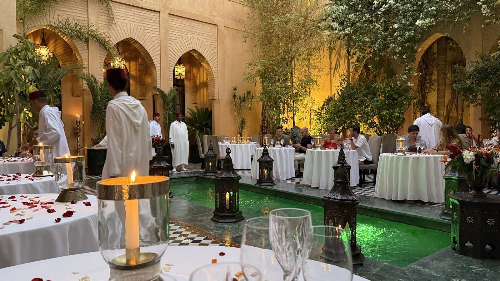 Yacout Restaurant Bar Marrakech bar interior