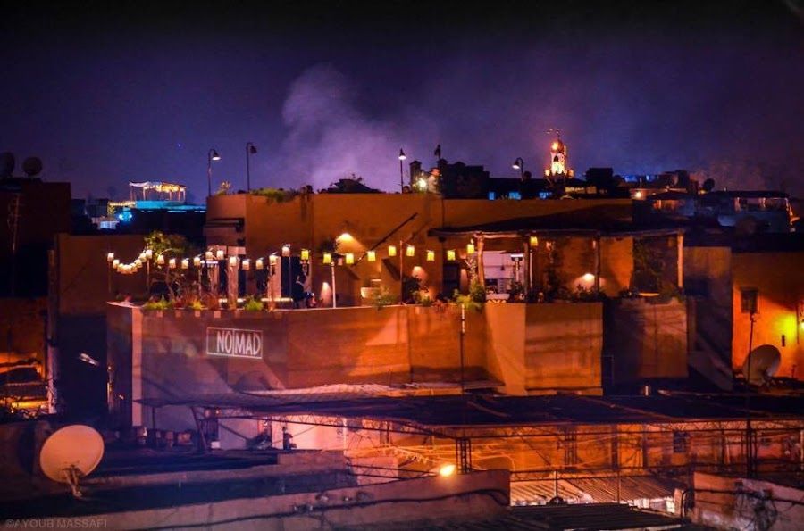 Nomad Rooftop Medina atmosphere