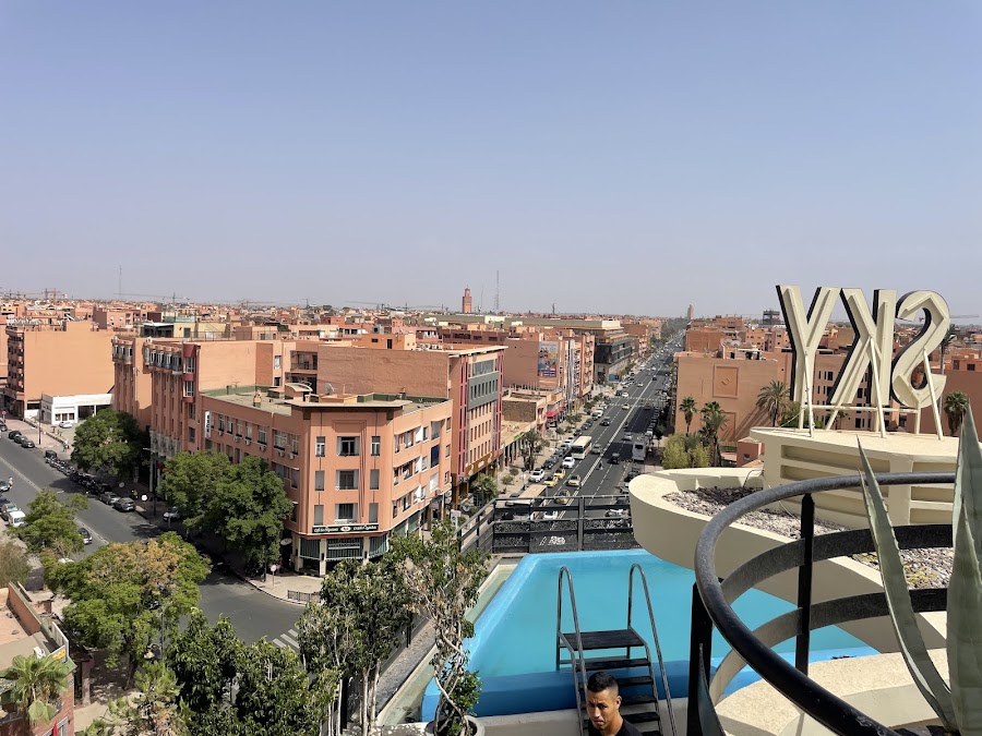 Cocktail at Sky Bar Marrakech