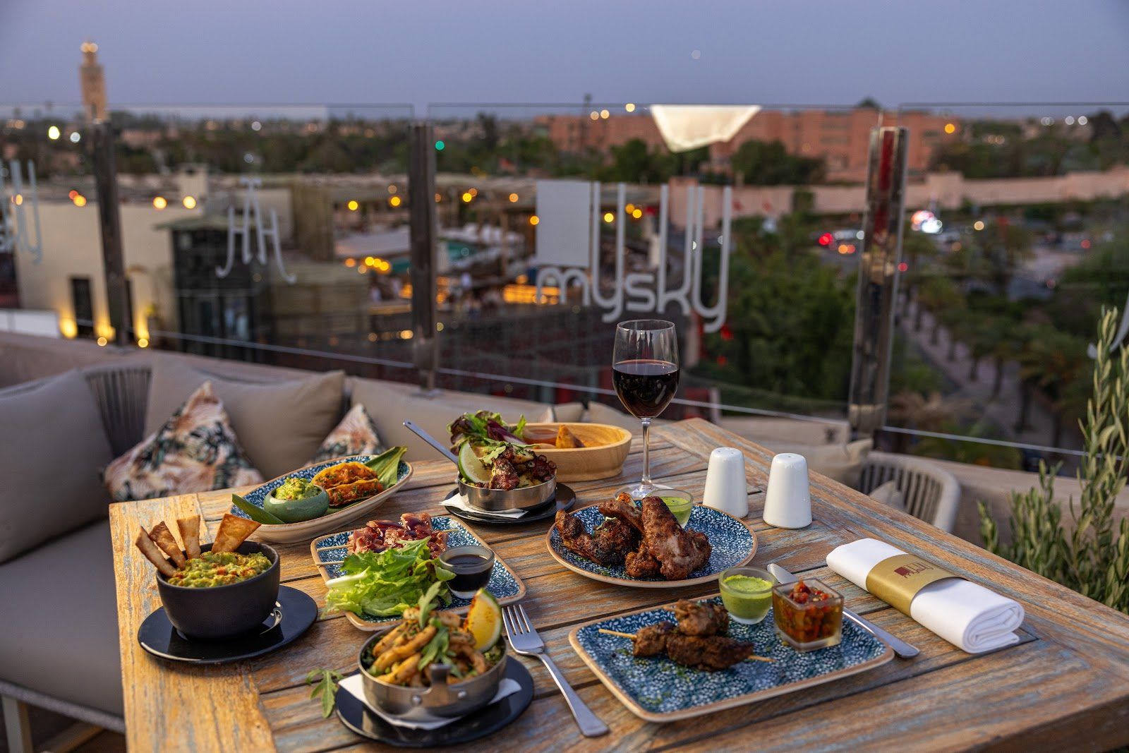 Sky Bar Kenzi, Marrakech