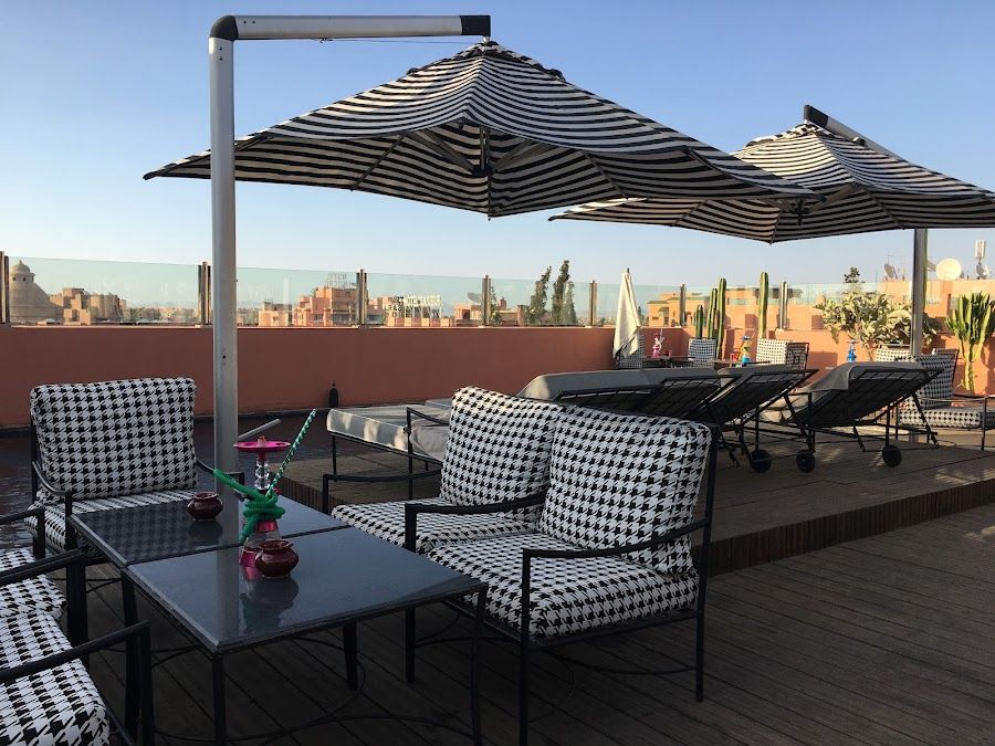 Sky Bar at Royal Mansour bar service