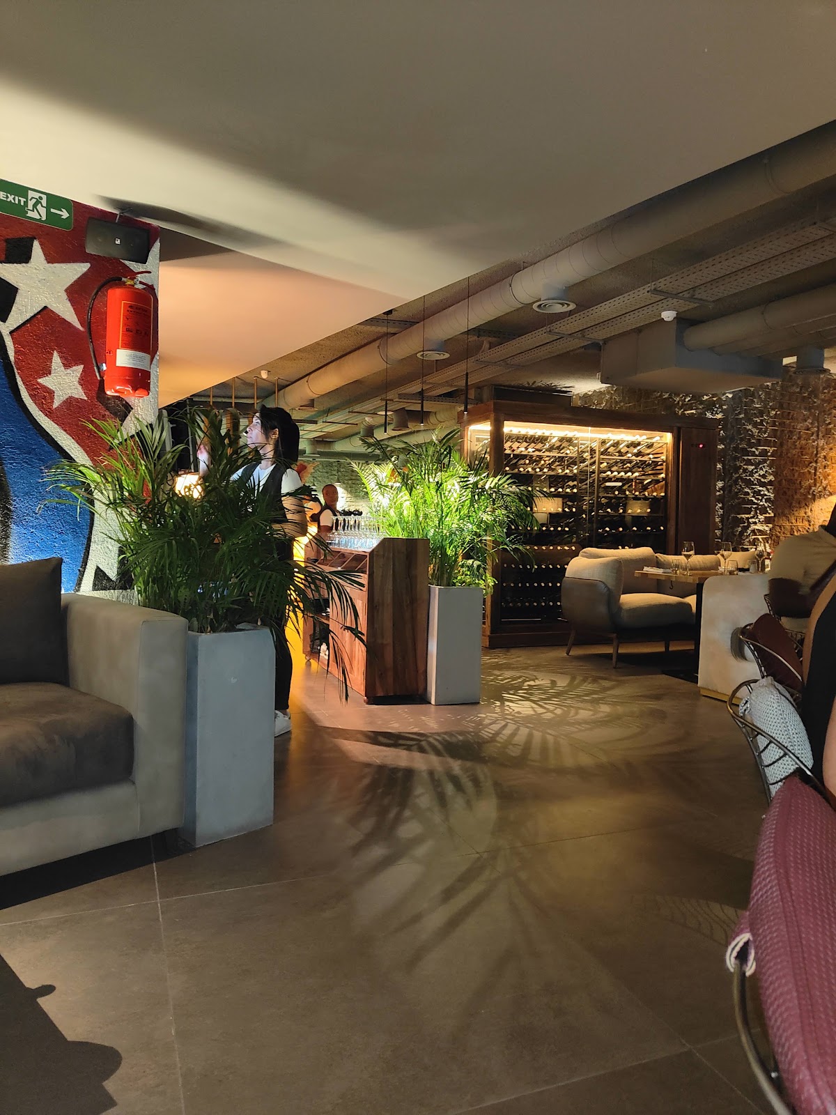 Snob Club bar and lounge interior in Gueliz, Marrakech