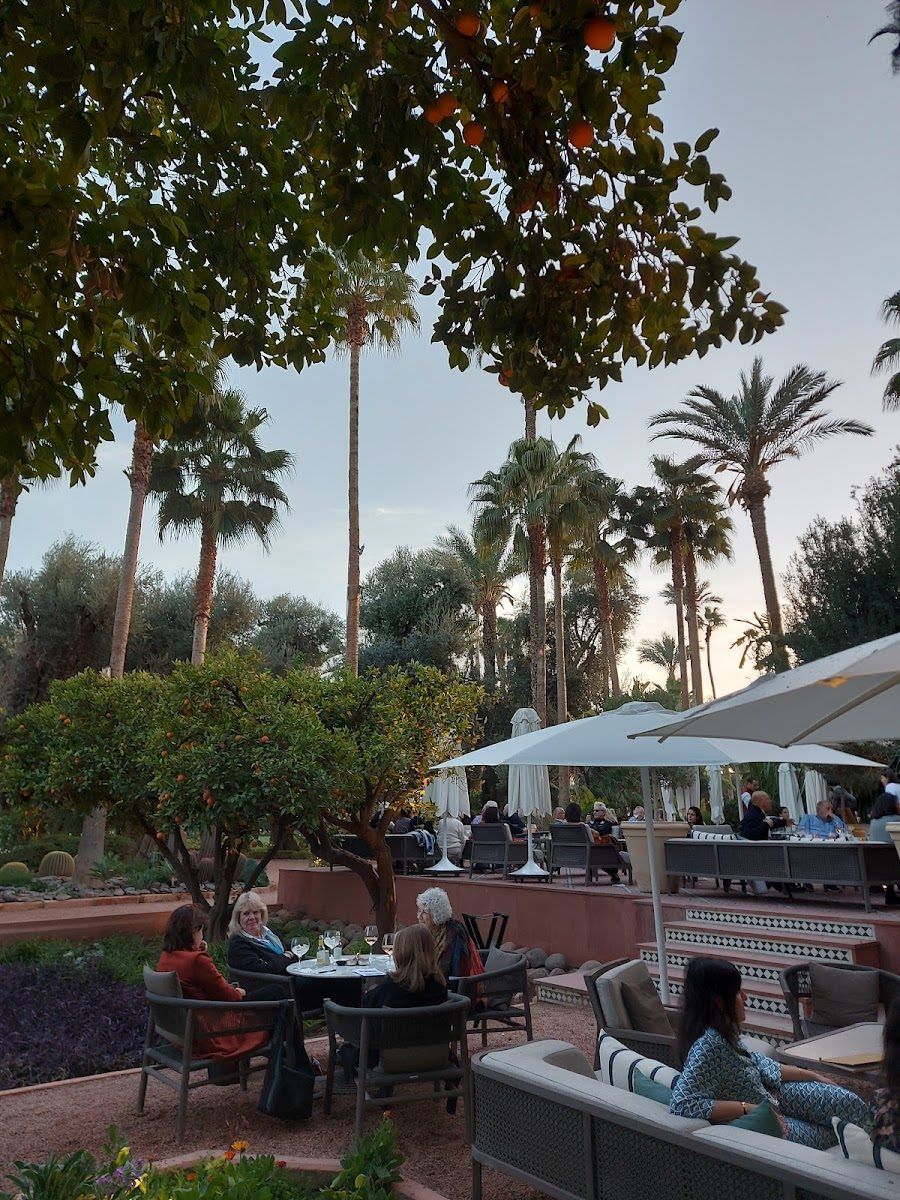 The Restaurant Bar at La Mamounia bar service