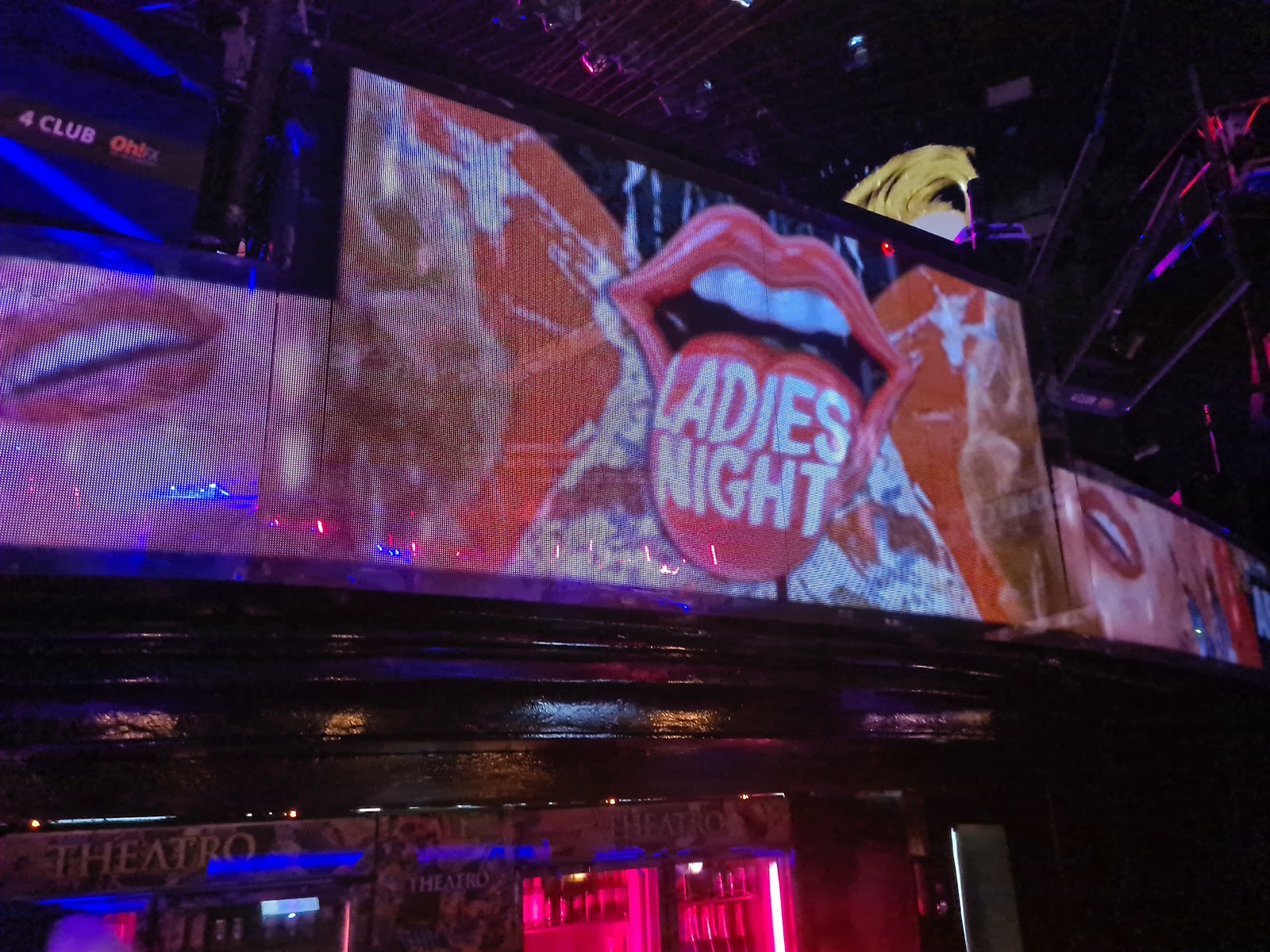Ornate dinner show venue interior