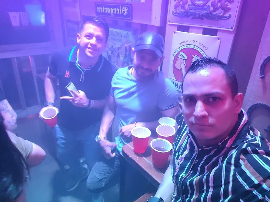 Cien Fuegos cocktail at the bar