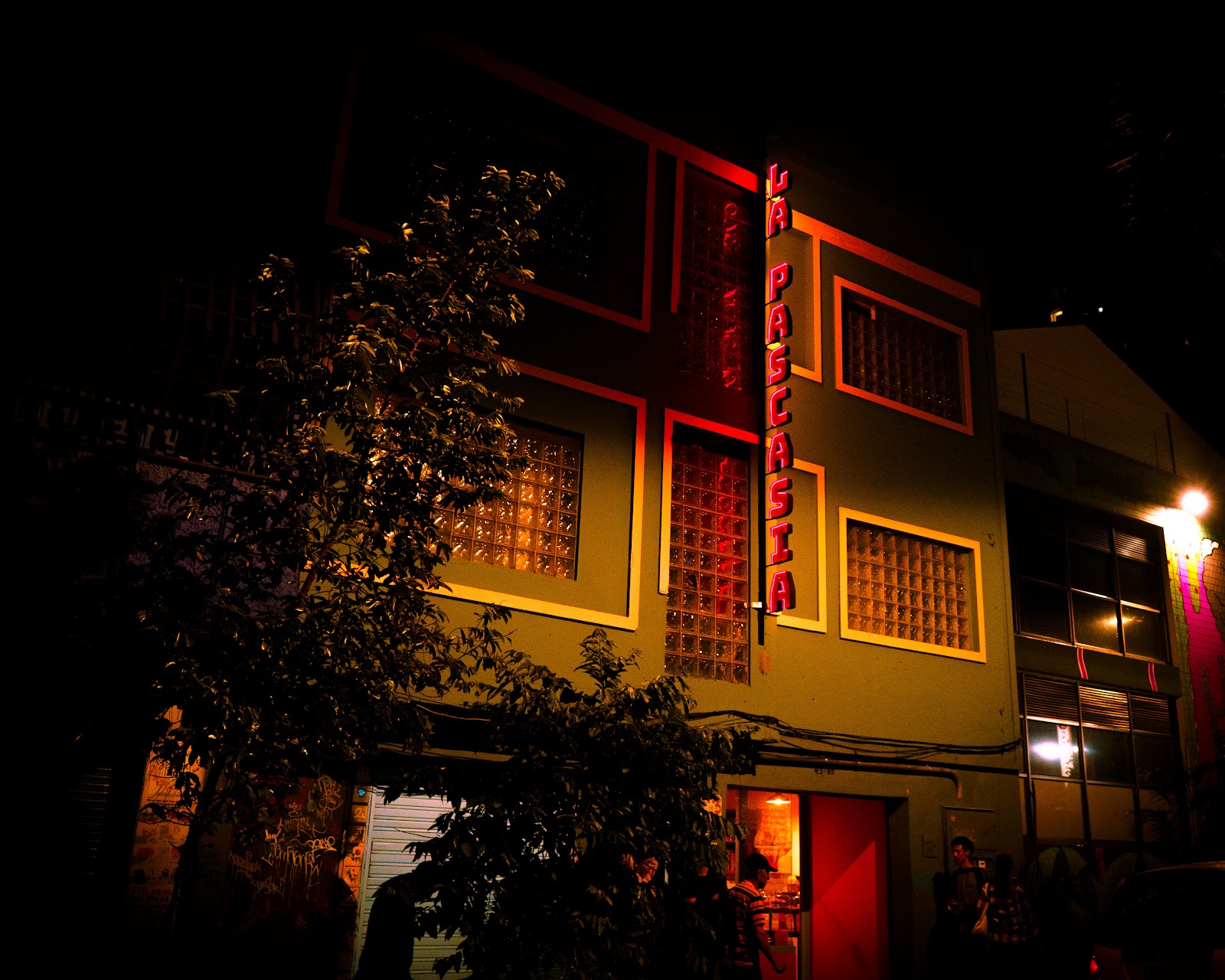 Vintage bar with tango memorabilia