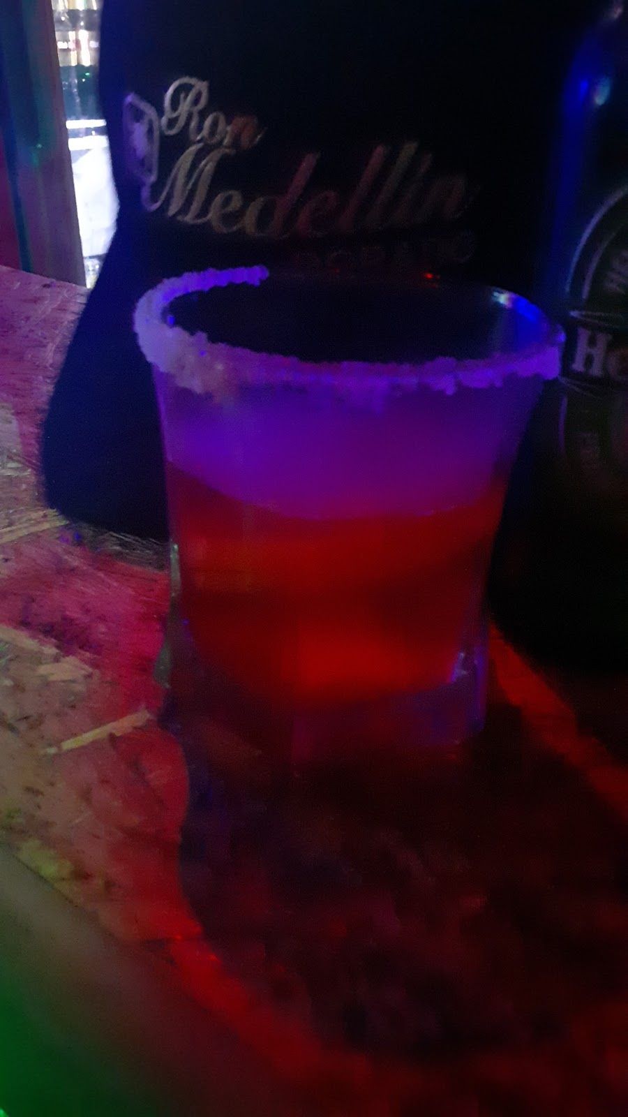 Mr Cocktail Bar cocktail at the bar