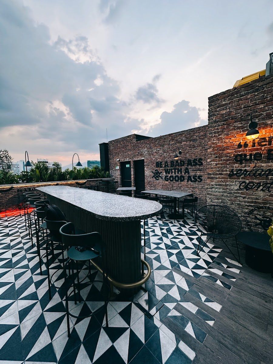 The Novelty Rooftop bar service