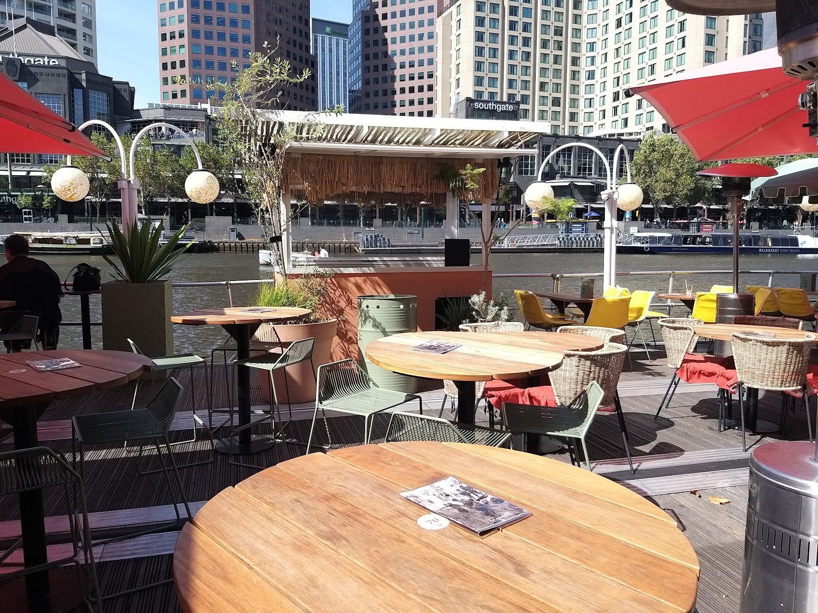 Arbory Afloat Melbourne bar interior