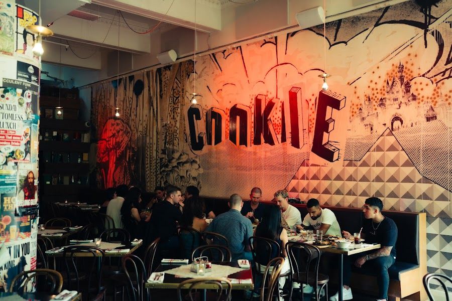 Cookie Beer Hall bar service