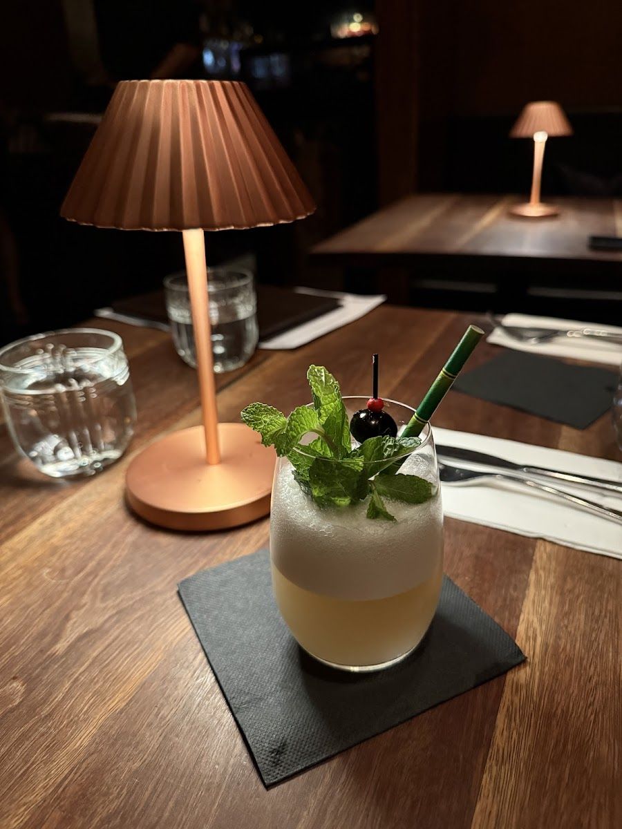 Eau de Vie Melbourne cocktail at the bar