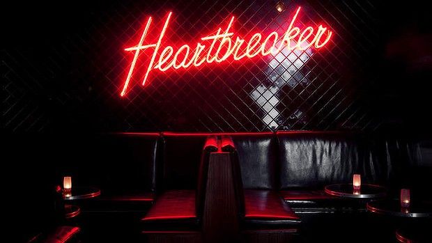 Heartbreaker cocktail at the bar