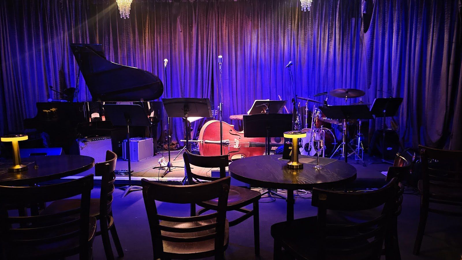 The Paris Cat Jazz Club Melbourne bar interior