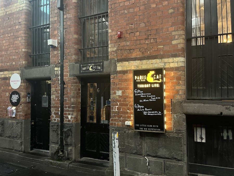 The Paris Cat Jazz Club Melbourne interior