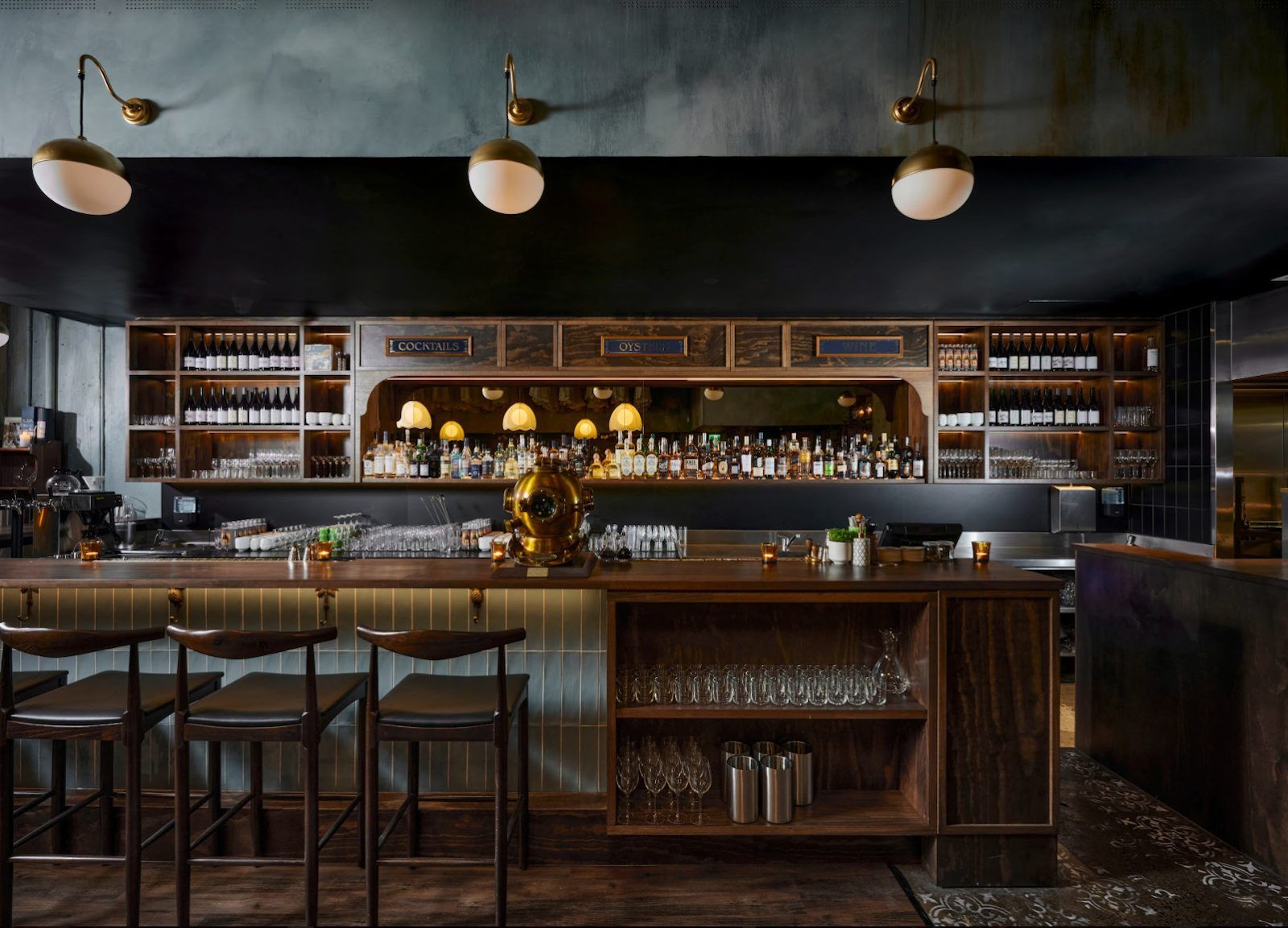 Pearl Diver Melbourne bar interior