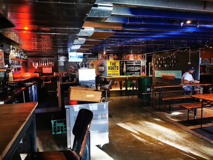 3 Ravens warehouse taproom interior