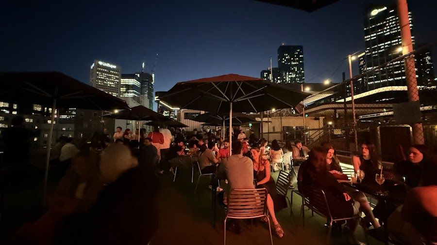 Rooftop Cinema CBD atmosphere