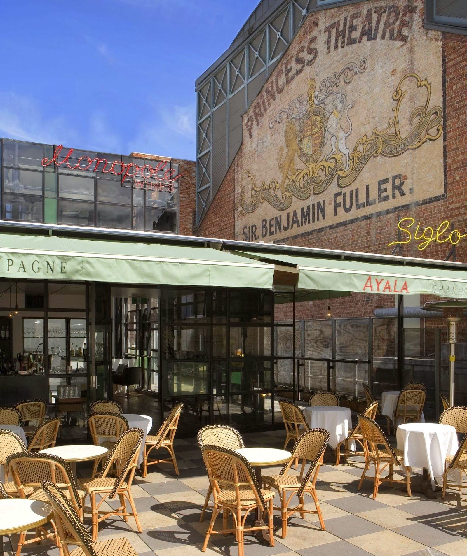 Siglo Rooftop Melbourne bar interior