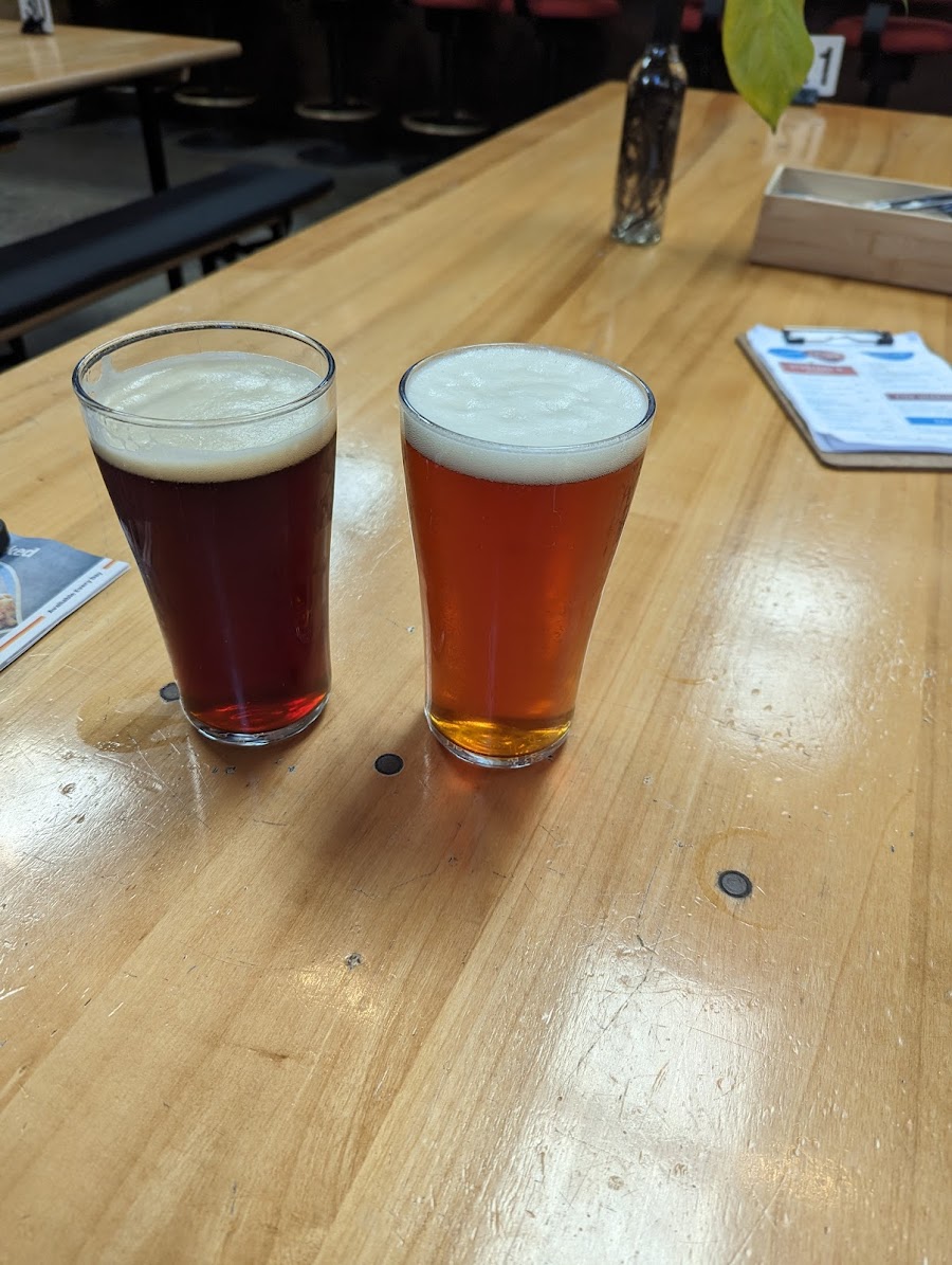 Beer and bar shelf