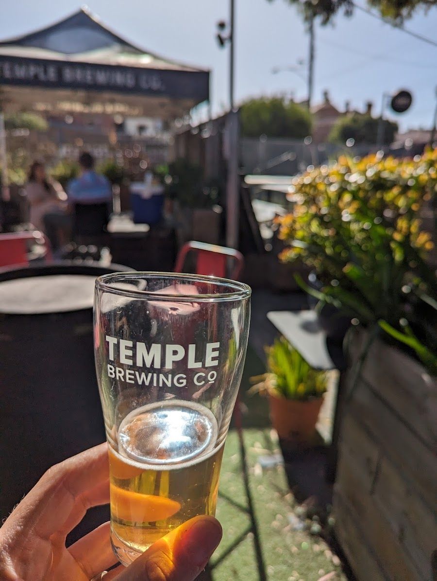 Temple Brewing Company bar service