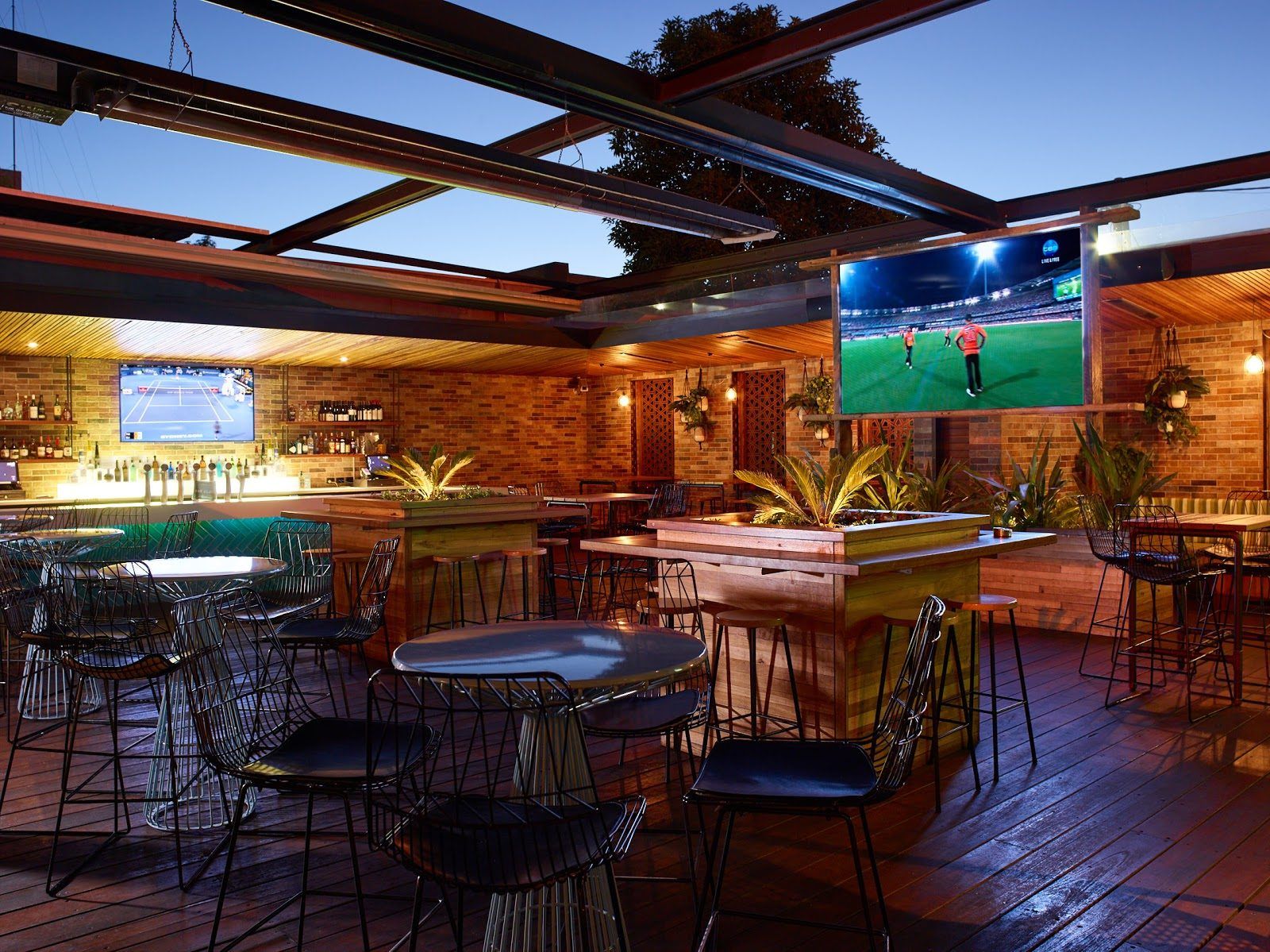 The Precinct Hotel Melbourne bar interior