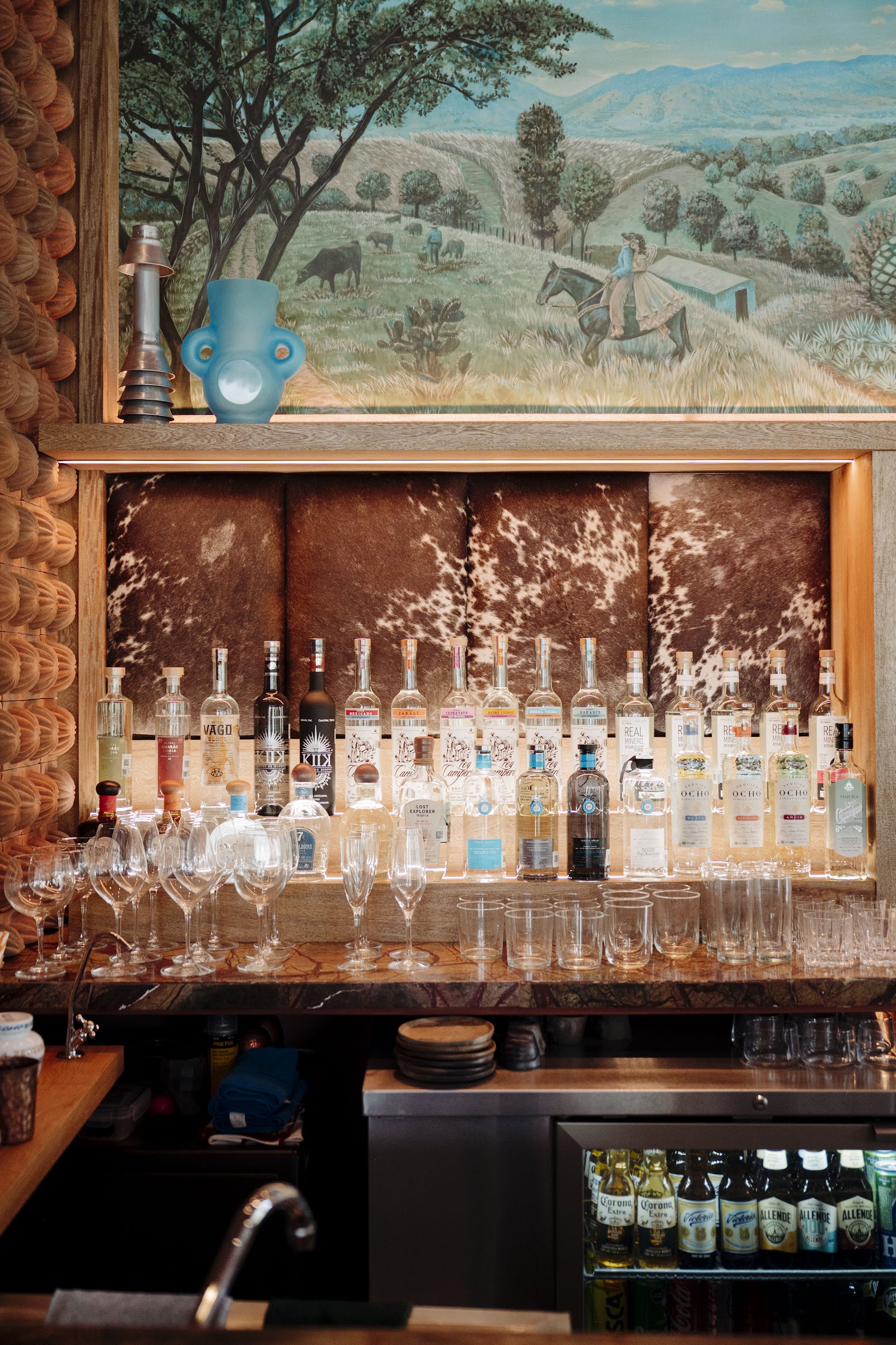 Bekeb Mexico City bar interior