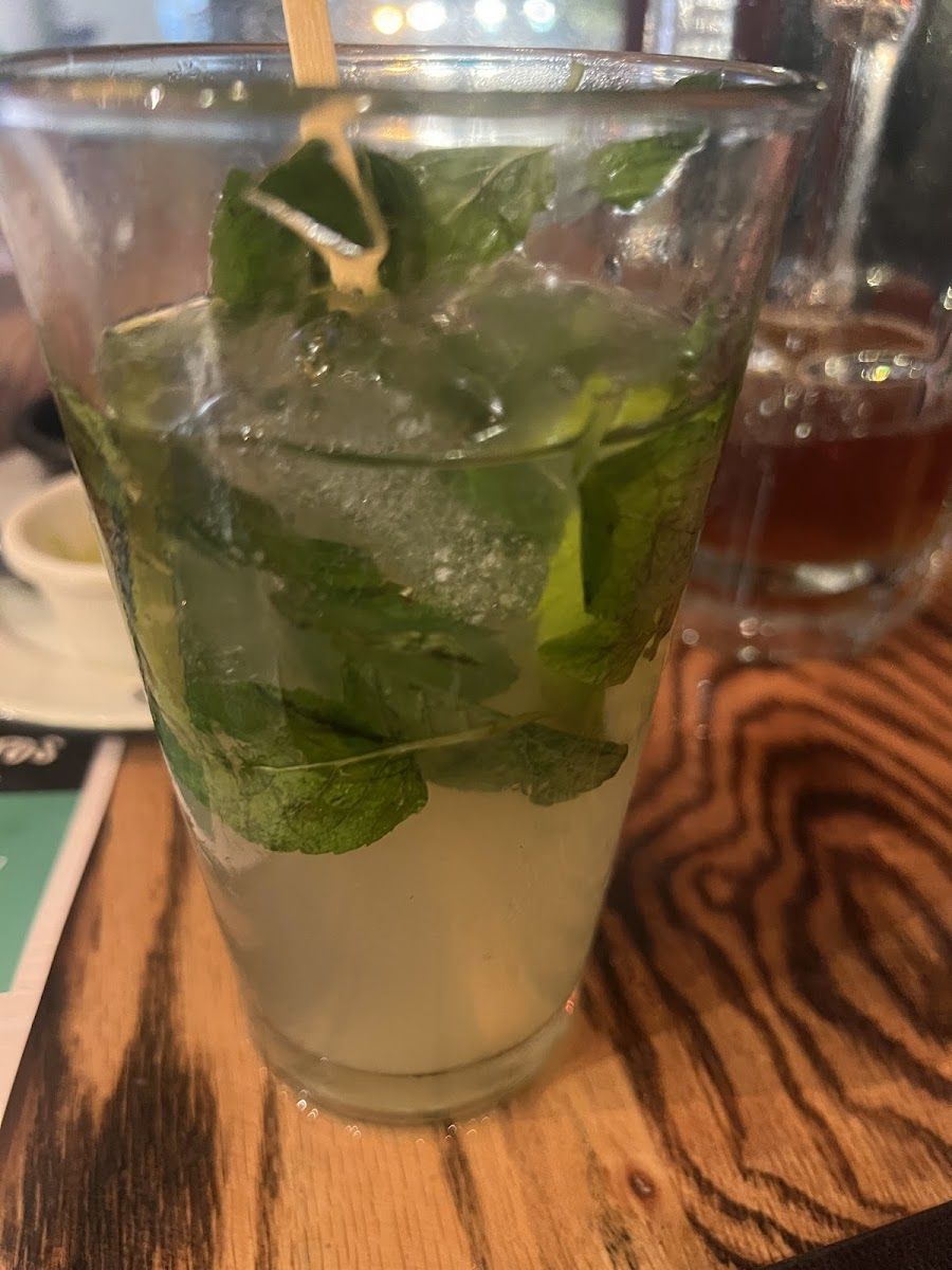 Cerveceria de Barrio cocktail at the bar