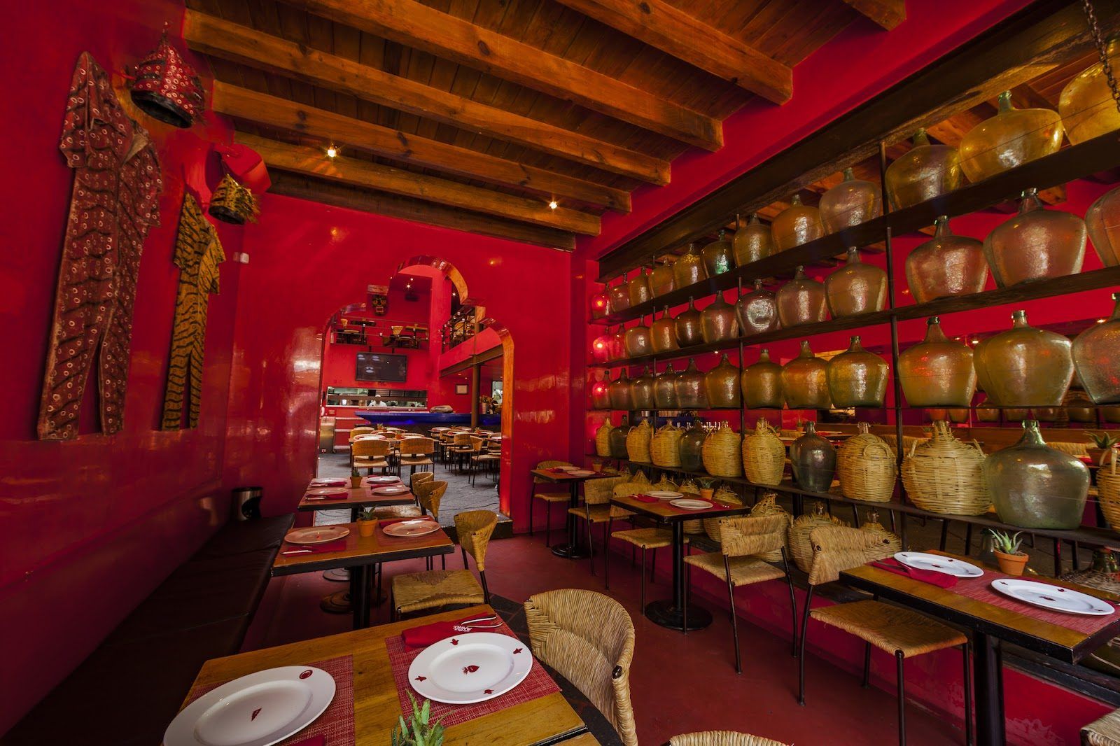 Corazon de Maguey Mexico City bar interior