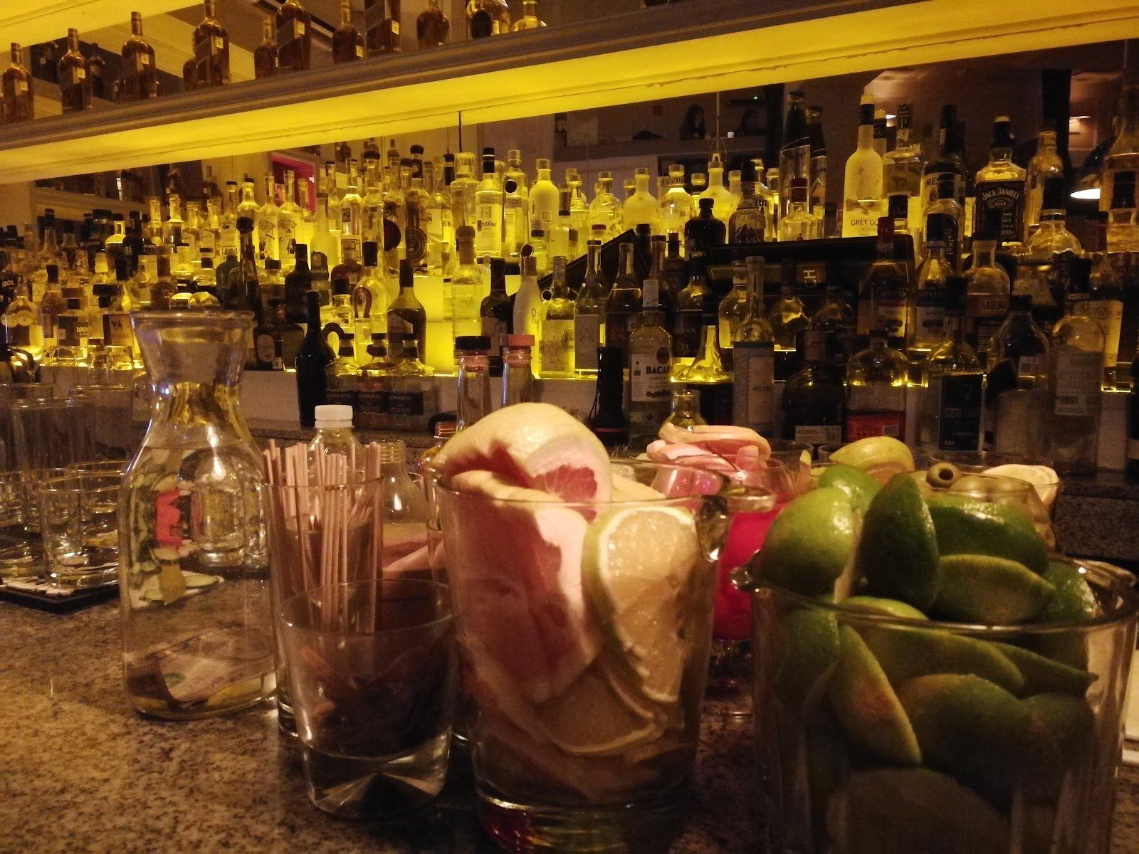 Jules Basement Mexico City bar interior