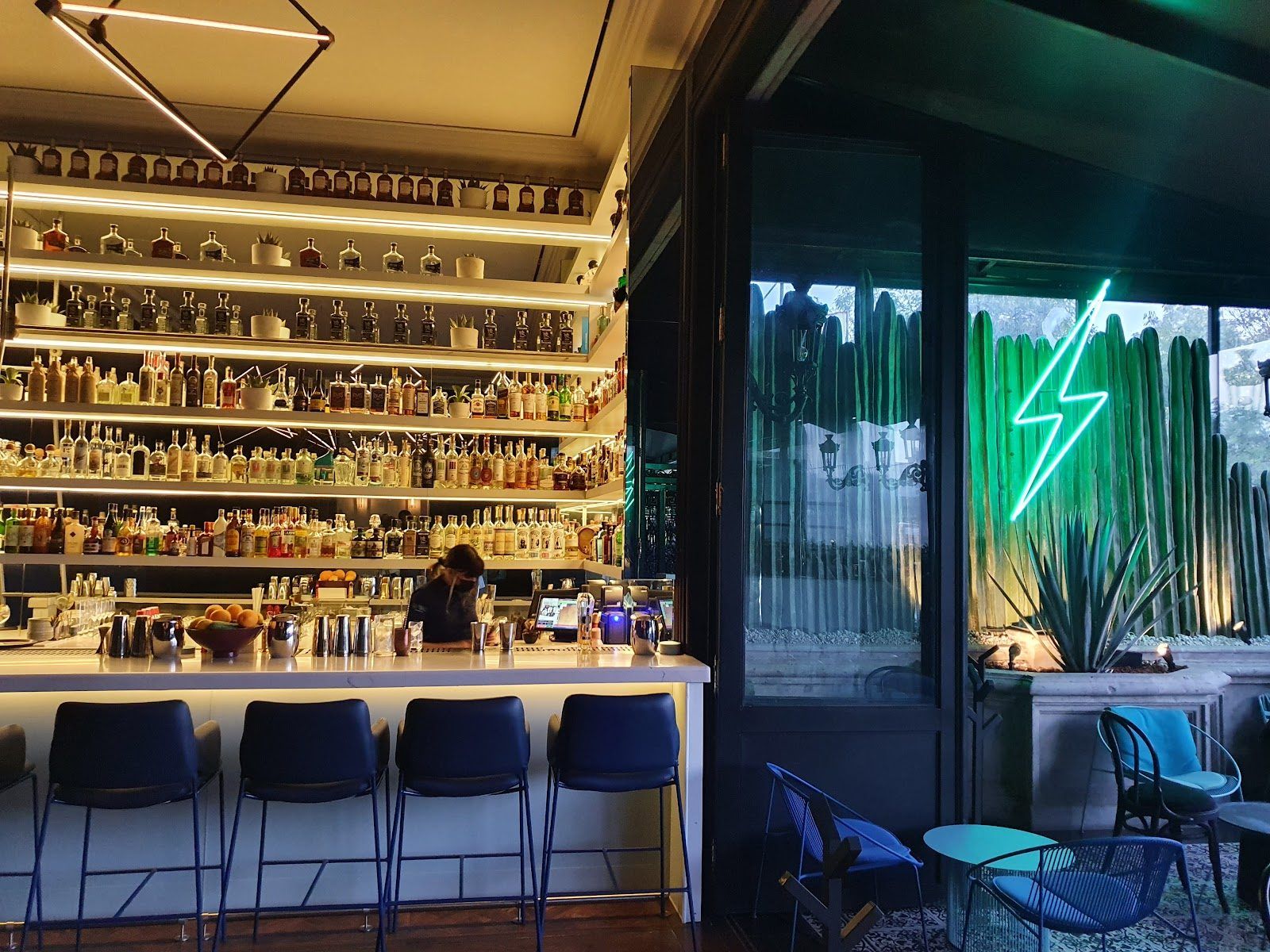 Rayo Cocktail Bar Mexico City bar interior