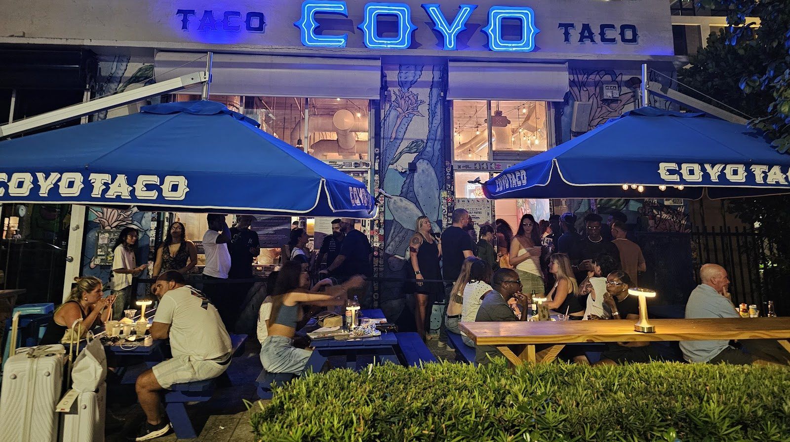 Coyo Taco Speakeasy Miami bar interior