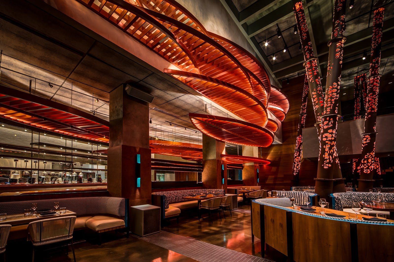 Komodo Lounge Miami bar interior