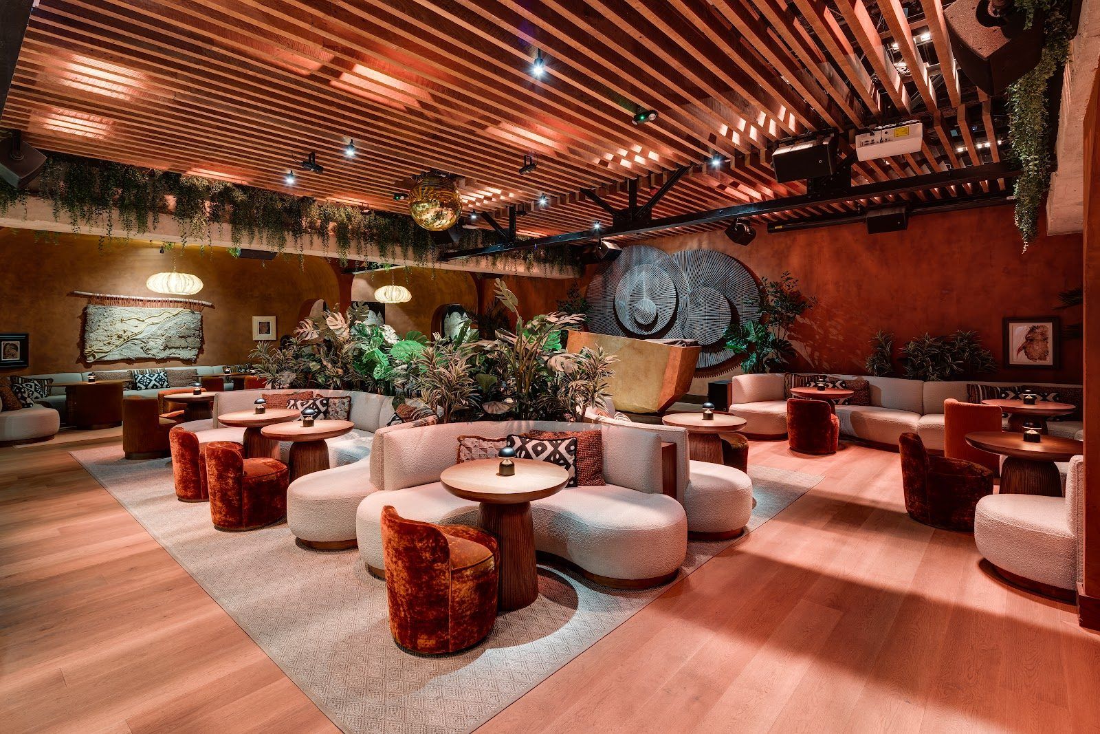 MILA Rooftop Miami bar interior