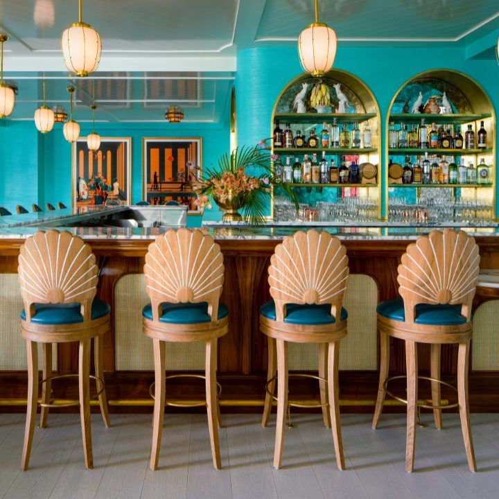 Strawberry Moon Miami bar interior