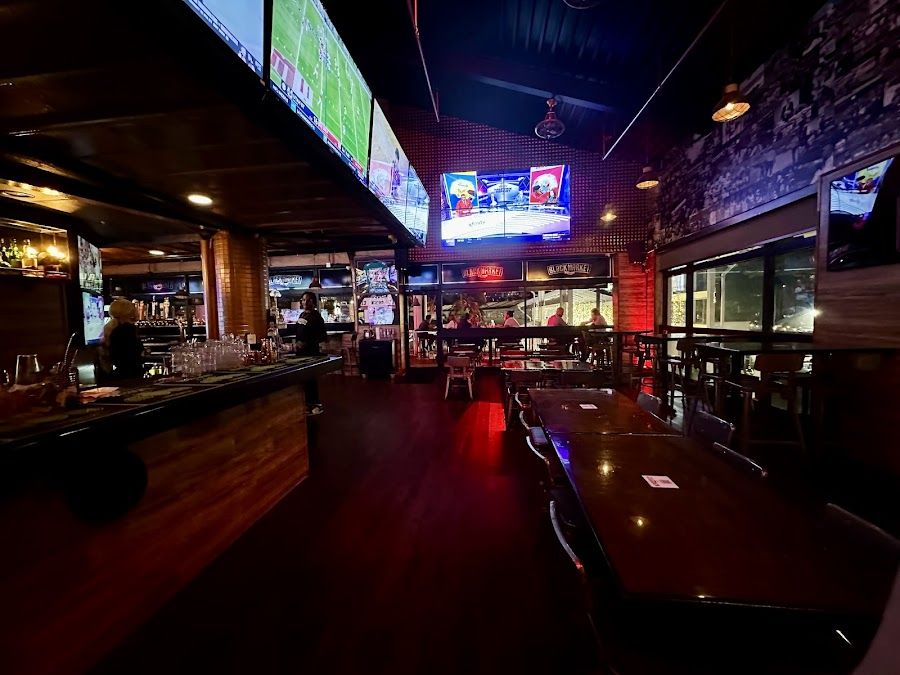 Tale of the Tape Sports Bar cocktail at the bar