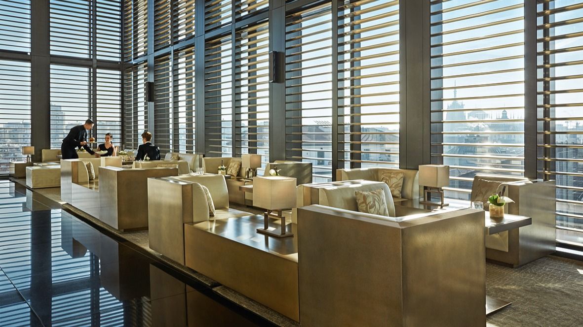 Bamboo Bar at Armani Hotel Milan bar interior