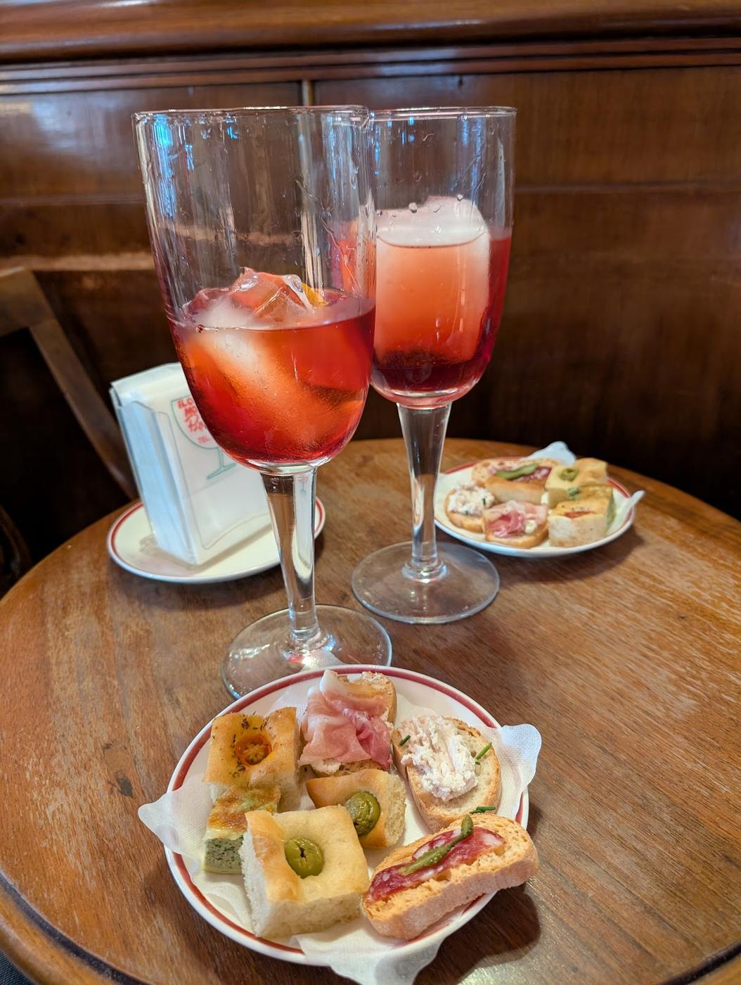 Bar Basso, Milan